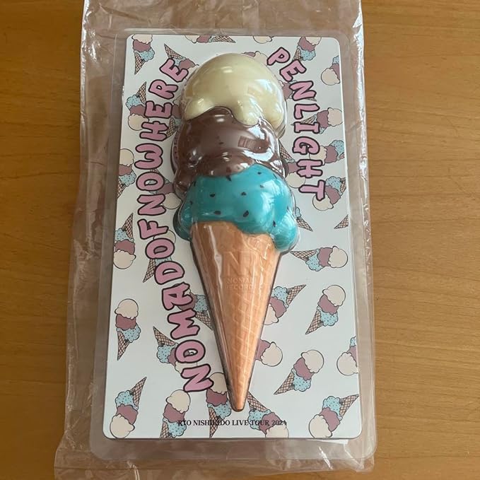 Amazon.co.jp: 錦戸亮 NOMADOFNOWHERE アイスクリーム ペンライト X